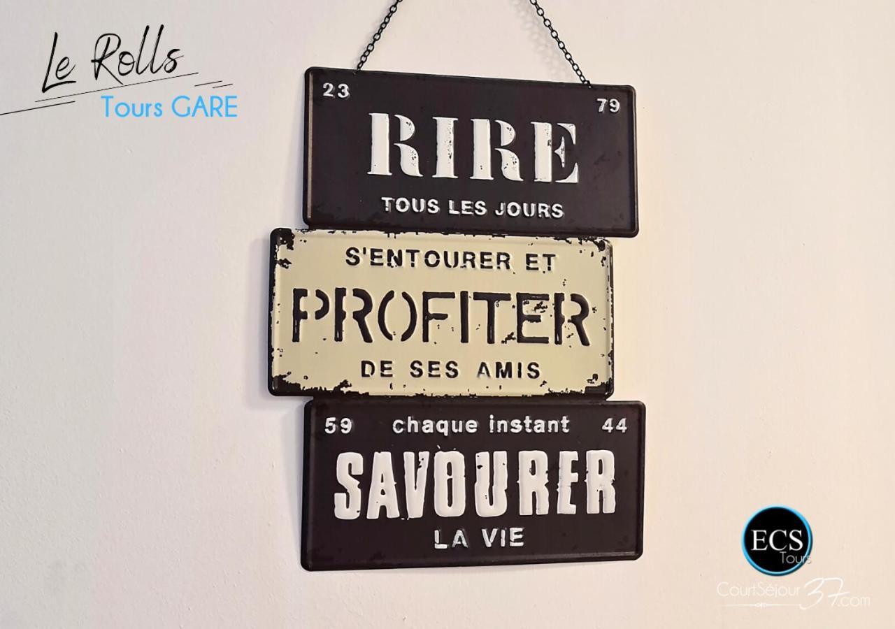 "Le Roll'S" - 1 Chambre - 5 Couchages - Calme - Terrasse - Parking Prive Тур Экстерьер фото